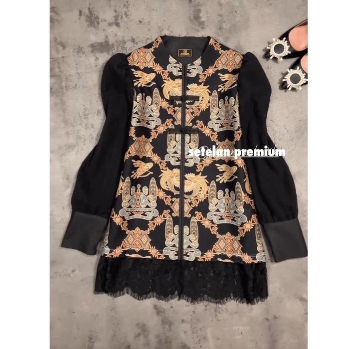 ATASAN BATIK WANITA MOTIF PAPUA
