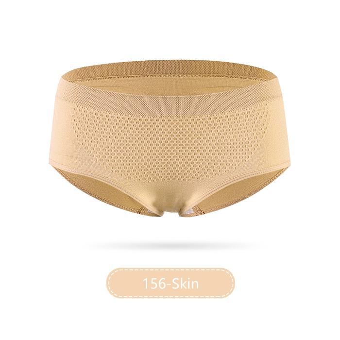 AIMER Underwear Celana Dalam Wanita Jumbo Katun CD Pinggang Tengah Undies Wanita Tanpa Jejak Berna