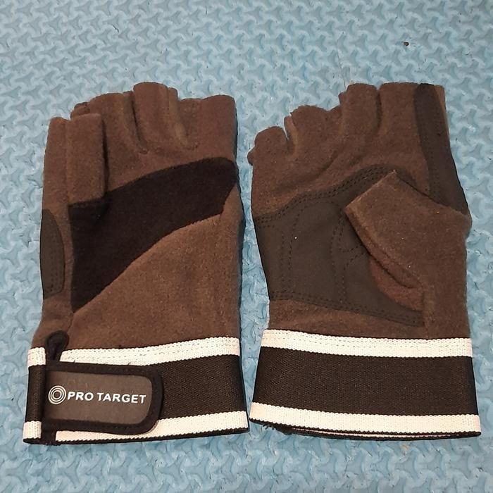 OBRAL Sarung Tangan Sepeda TOPPRO bisa buat Motor fitness - Dark brown
