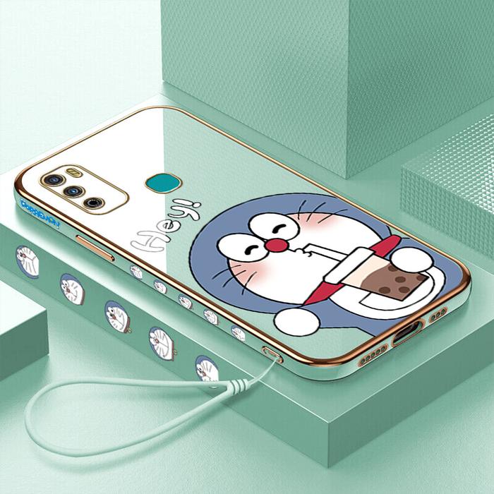 Hontinga Casing Ponsel Infinix Hot 9 Hot9 Play, Pelindung HP Kotak