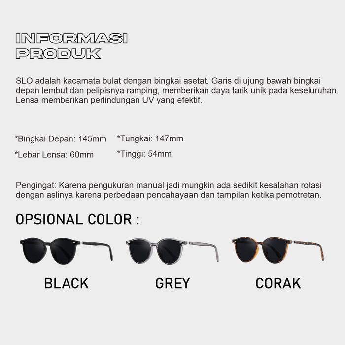 H㊛NW KACAMATA HITAM SUNGLASSES COLORE.IN POLARIZED UV400 GM KOREA SL212 Z㊚3Z