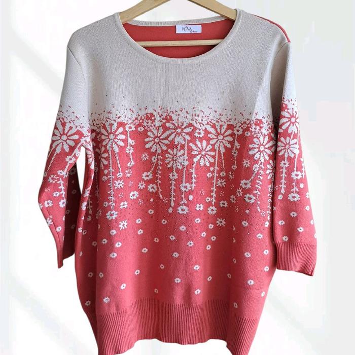 Sweatshirt Rajut Kova Elegan