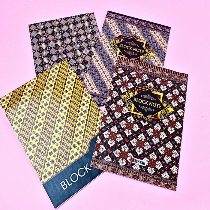 Block Note / Blok Note / Notes Batik A5