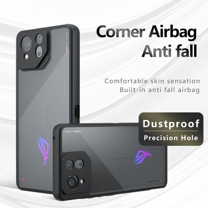 FERZIA - SOFT CASE HP ASUS ROG 8 PRO MATTE PREMIUM ARMOR SILIKON MEWAH CASING HANDPHONE