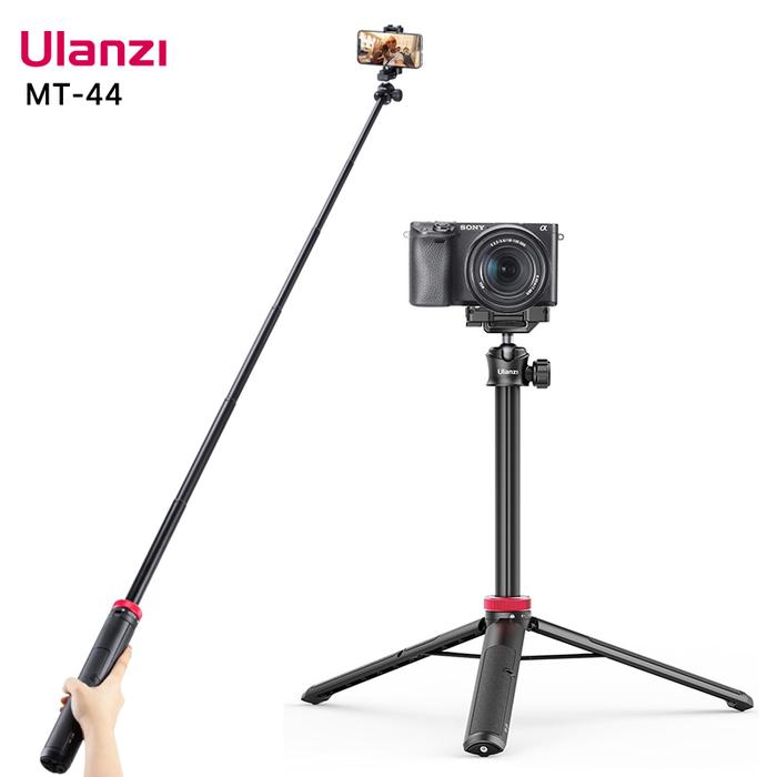 VIJIM Ulanzi MT-44 Extendable Vlog Livebroadcast Tripod Stand with