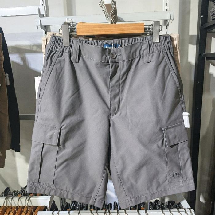 3Second Celana Cargo Pendek Pria Relaxed Fit 020125 Original