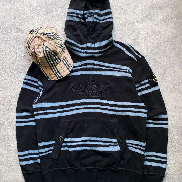 Stone Island X Supreme Warp Stripe