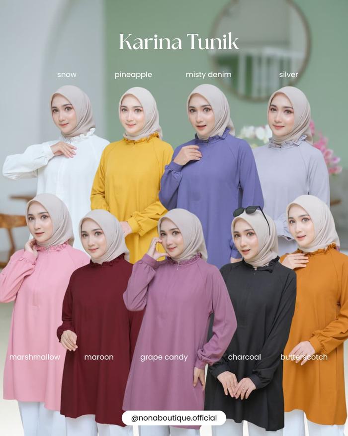 NONA BOUTIQUE - KARINA TUNIK - TUNIK BEST SELLER