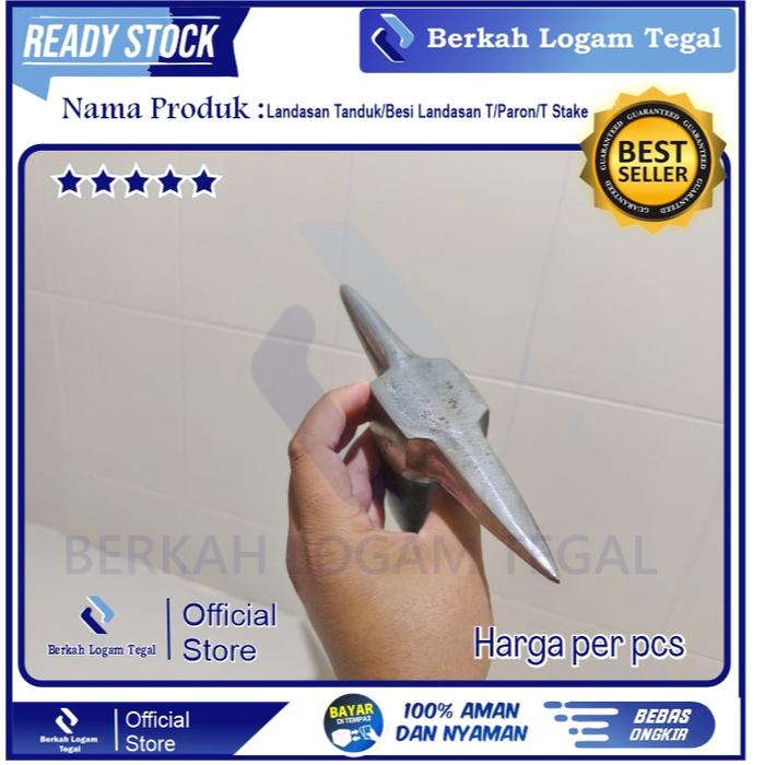 Landasan Tanduk/Besi Landasan T/Paron/T Stake untuk menempa bahan emas atau perak