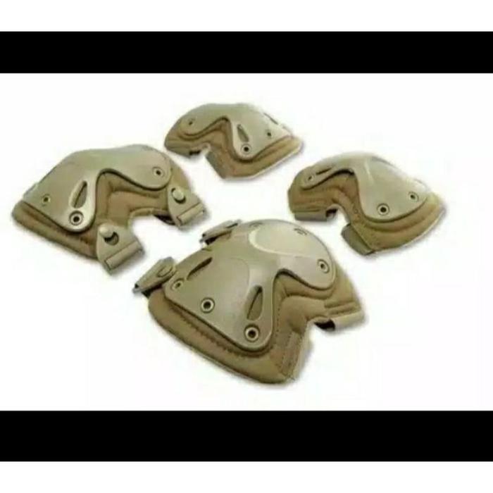 DEKER LUTUT KNEEPAD PELINDUNG LUTUT TAN AIRSOFT MOTOR