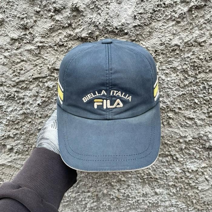 Topi Caps Fila Vtg Unisex Pria Wanita