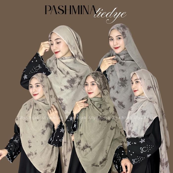 Ulya hijab - Pashmina Tiedye Voal/Polycotton By Ulya Hijab