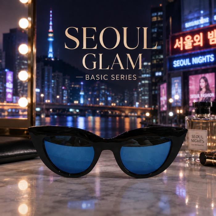 Hype Vision - Kacamata Hitam SEOUL GLAM HV-83718 Pria Wanita Murah Korea Kece Anti UV Keren