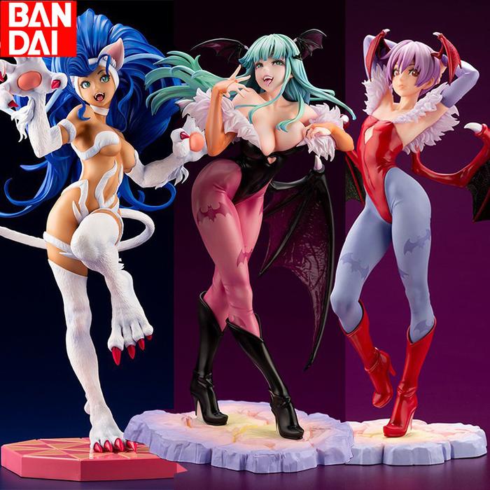 Darkstalkers Morrigan Aensland Figure Action Figurine 23cm PVC Statue