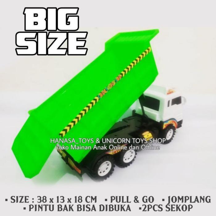 ready stok Mainan anak truk pasir besar - mainan mobil konstruksi