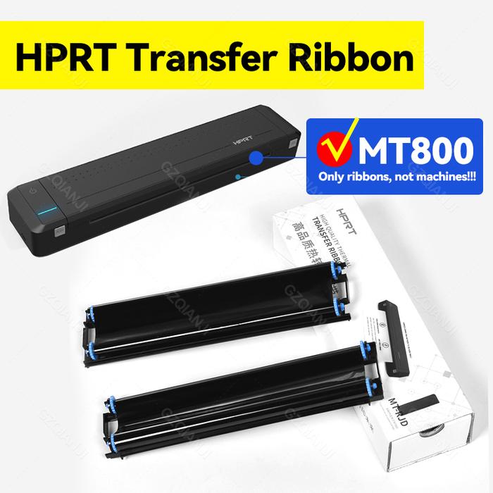 MT800 Special Ribbon Thermal Transfer Ribbon without ink for HPRT