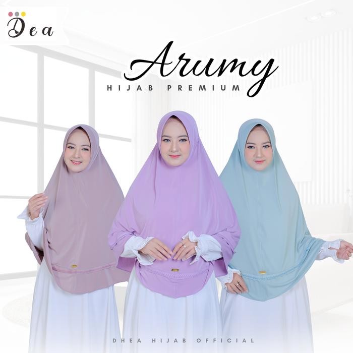 Dhea Hijab Arumy Pad Bahan Jersy Premium By Dhea Hijab Hijab Wanita Muslimah Modern