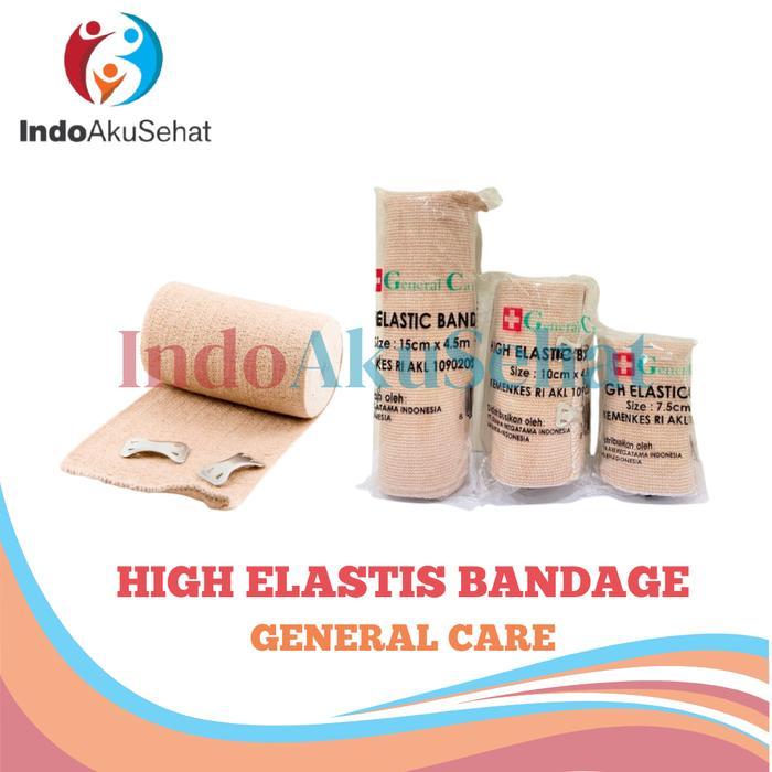 HIGH ELASTIC BANDAGE GENERAL CARE PERBAN ELASTIS - 3in
