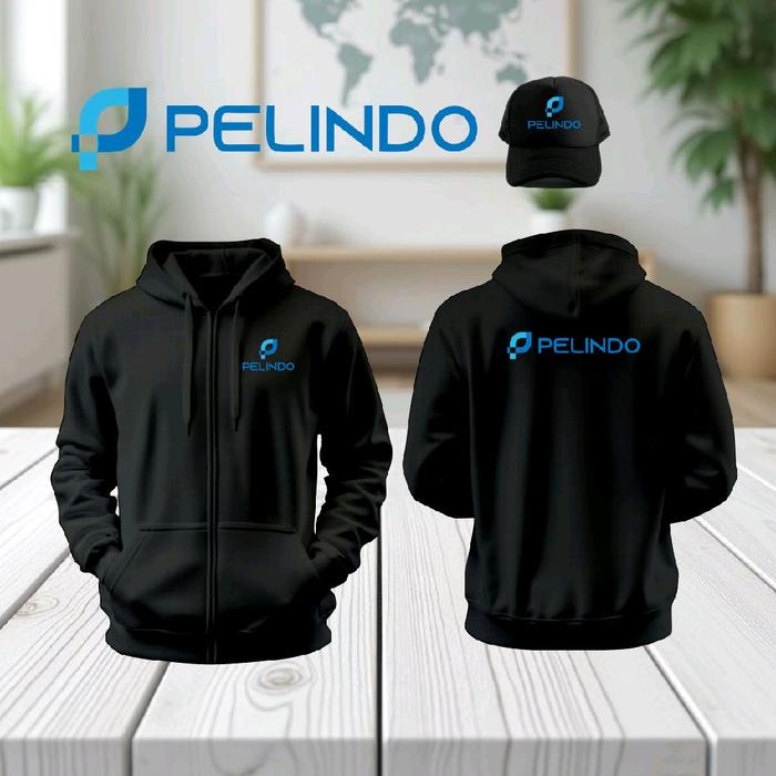 HOODIE ZIPPER  PELINDO FREE TOPI
