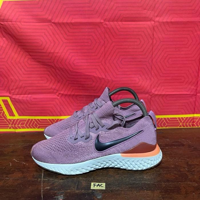 Sepatu second ori nike epic react flyknit 2 size 38