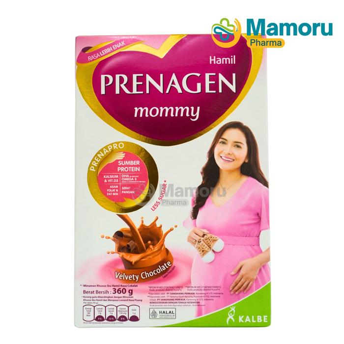 Prenagen Mommy Susu Nutrisi Lengkap untuk Ibu Hamil 360g Rasa Velvety Chocolate Dengan PRENAPro & 20