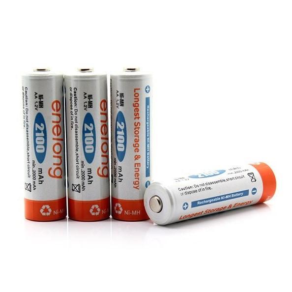 1PCS Baterai AA Rechargeable A2 Recharge Enelong Cas Ni-Mh 2100mAh AAA A3 Batera Alkaline Cas ABC