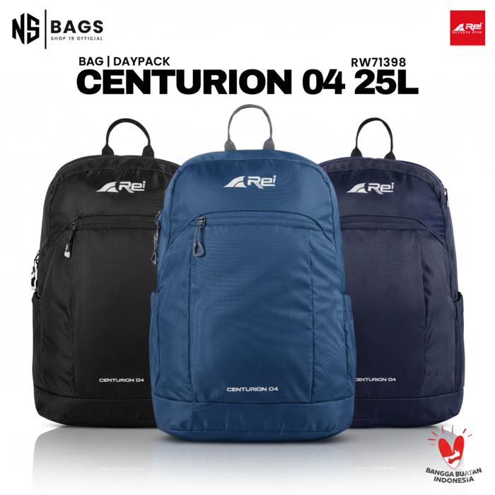 Tas Ransel Pria Centurion 04 25 Liter Arei Outdoorgear - Backpack/Daypack Sekolah Traveling Unisex