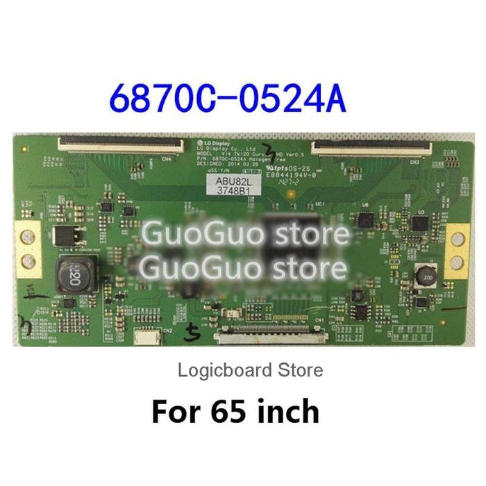1Pc TCON Board V14 TM120 Curved UHD Ver0. 5 T-Con Logic Board