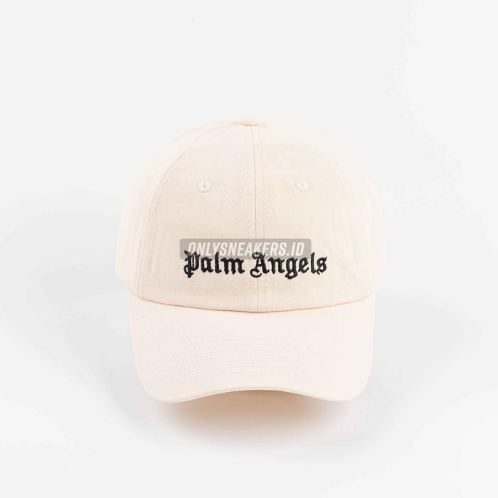 PALM ANGELS CLASSIC LOGO WHITE PALM ANGELS CAP BGE