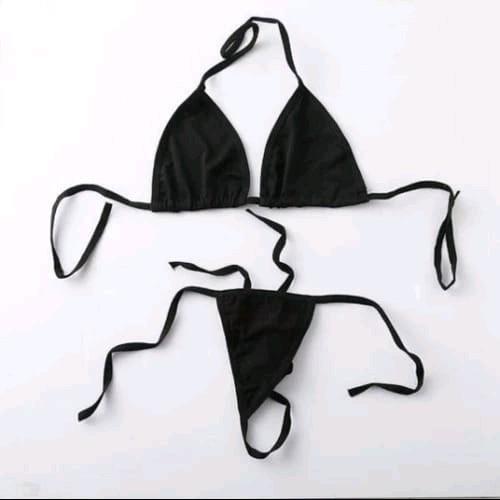 [K&N] Bra Set Lingerie Wanita Sexy/Bikini Thong Dinas Cewe Cewe