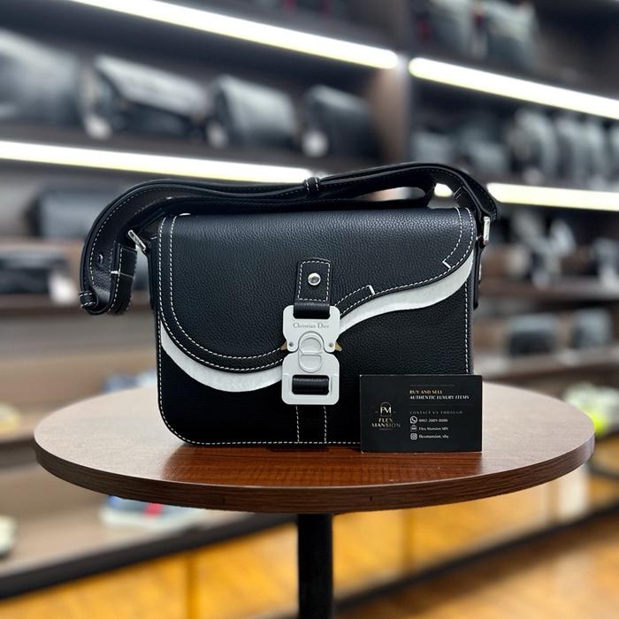 Dior Saddle Leather Small Messenger Bag