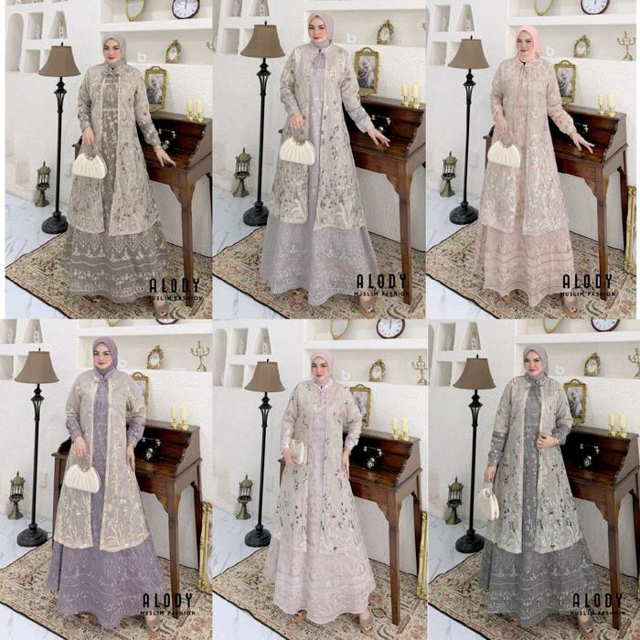 GAMIS DRESS TERBARU SHAKIRA DRESS PREMIUM ORI BY ALODY