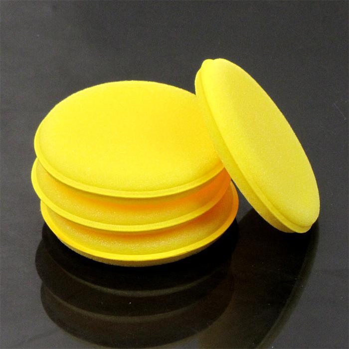 1/2/5Pcs Car Foam Sponge Wax Applicator Cleaning Detailing Pads Car Waxing Polishing Pad 10Cm Car Wa