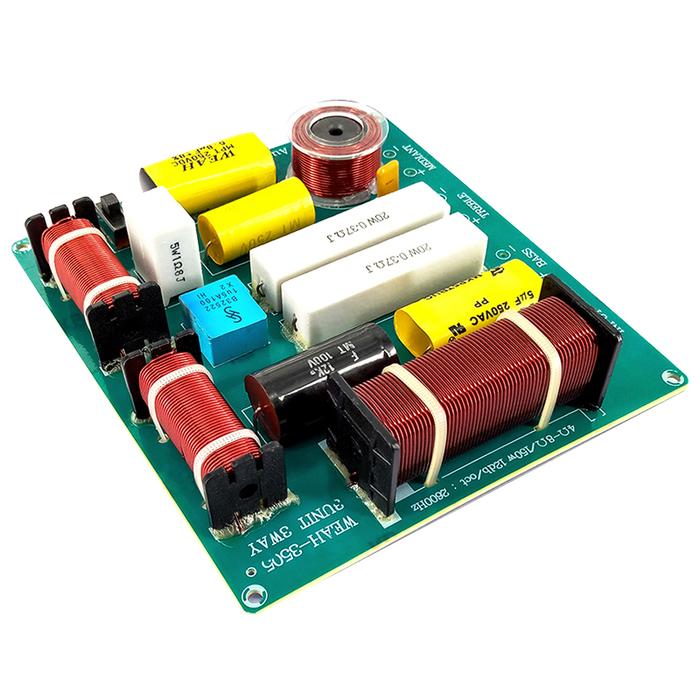 Durable 300W 3 Way Hi-Fi Speaker Frequency Divider Crossover Filters