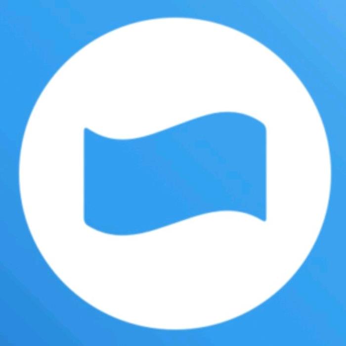 BisaIsi Dana!Aplikasi Biru Logo Segi Empat Biru untuk Pria Mudah Isi Saldo Dana Paylater Tiktok - Ka