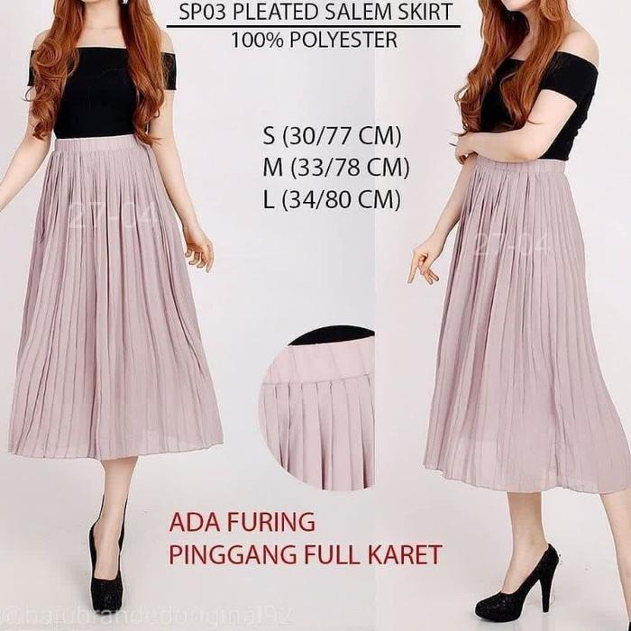 SPAO SP03 pleated  salem skirt