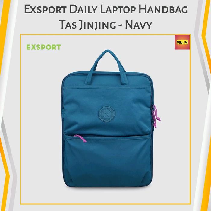 Exsport Daily Laptop Handbag Tas Jinjing - Navy