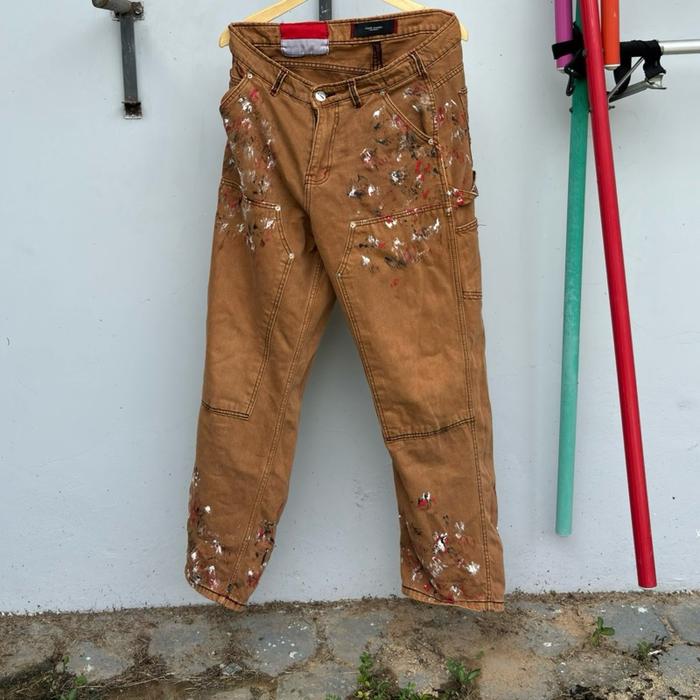 Celana jeans Denimitup hamjeansku - H1 Reguler - Brown