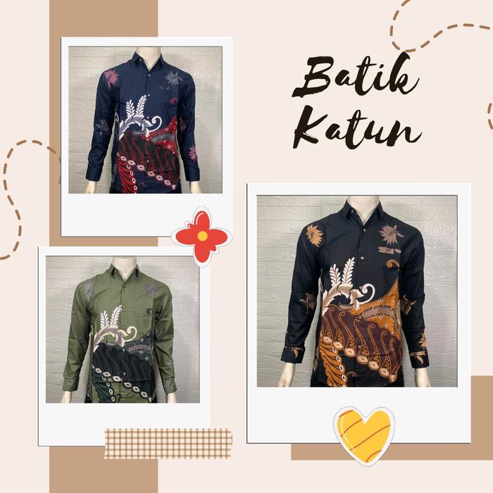 BATIK PRIA HALMAN KATUN PREMIUM 8327