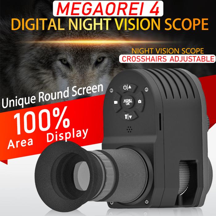 New Arrival Megaorei 4 Digital Night Vision Scope Rifle Scope Optics