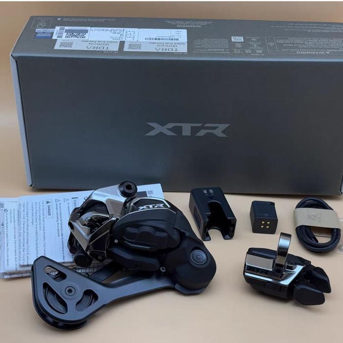 New Rd shimano xtr di2 m9250 12speed 12s rear derailleur n shifter include batrey TAD178