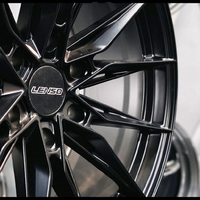 Velg Mobil Ring 20 Lenso Barok Matte Black untuk Pajero, Fortuner