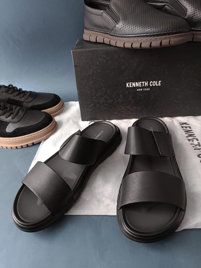 KENNETH COLE New York sepatu sandal kulit VFKNC02 Original store