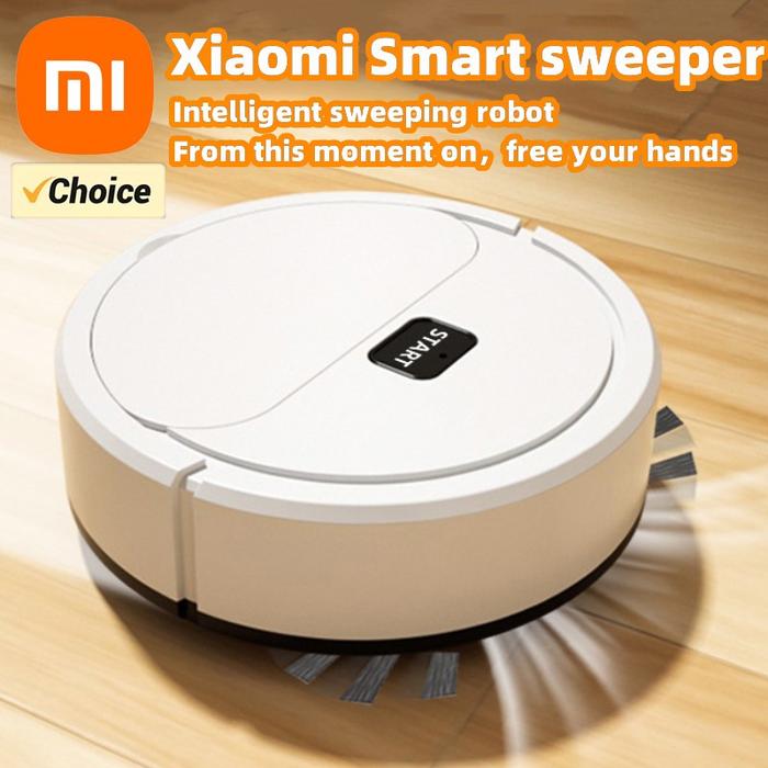 Xiaomi Sweeping Robot Vacuum Cleaner Automatic Mini Wet Dry Drag Sweep Suction 3 in 1 Strong Sweepin