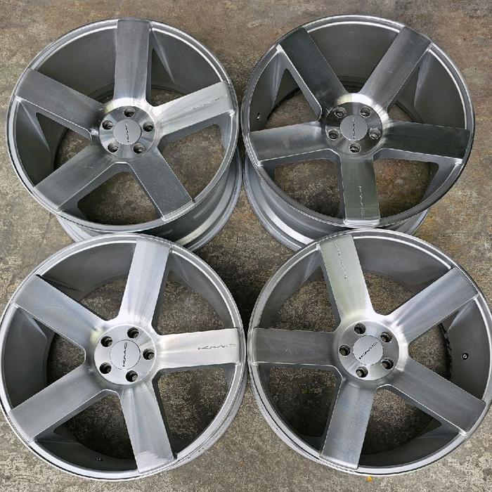 velg ring 22 original kmc mc5 pcd 5x114/112