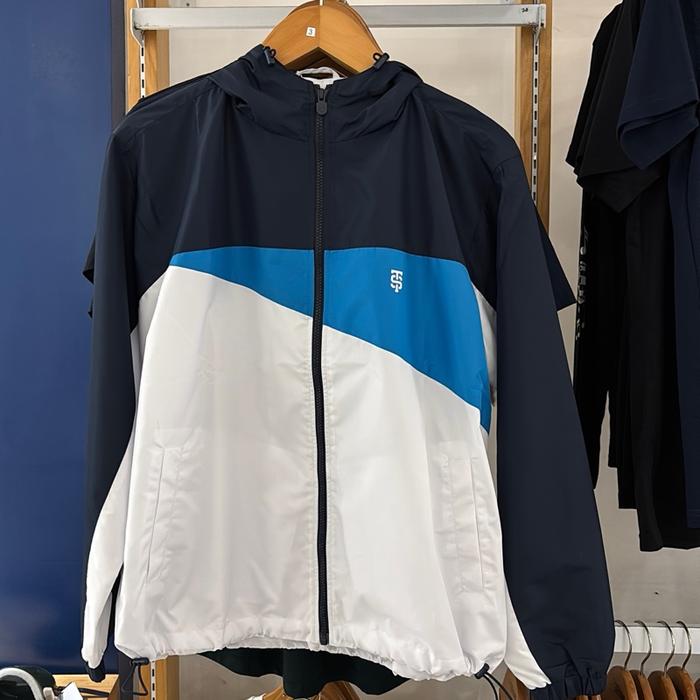 3SECOND SPORTY JAKET TRACKSUIT PARASUT BIRU PUTIH S30022515BR Pria Wanita