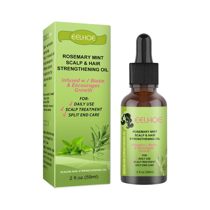 Rosemary Mint Biotin Fast Hair Growth Oil Hair Regrowth Serum Hair