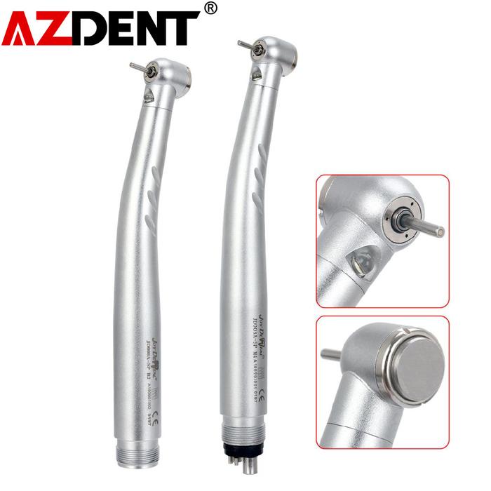 2/4 Holes Azdent Dental LED High Speed Handpiece