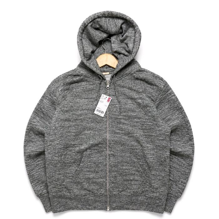 GU by UNIQLO ZIP HOODIE DARK GREY
