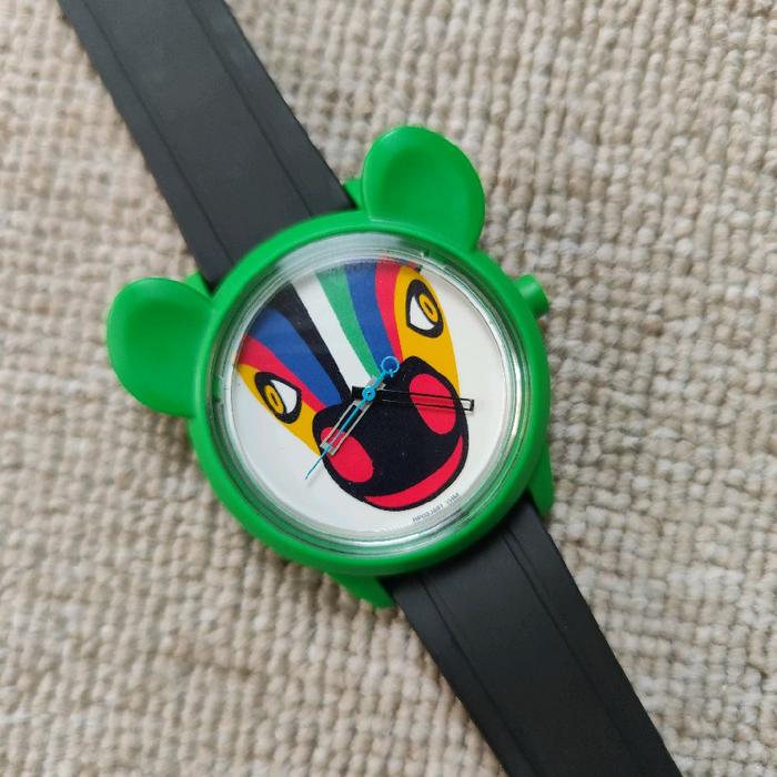 Q&Q QnQ QQ Smile Solar Jam Tangan Wanita RP02J801Y Custom Original